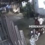Lagi, Maling Terekam Kamera CCTV Curi Sepeda Motor Di Cengkareng