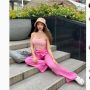 Unggah Foto Terbaru dengan Pakaian Serba Pink, Lucinta Luna Dibilang Mirip Barbie