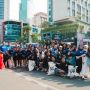 Bisma Rocket Rockers dan Tim GVFI City Clean-up Bantu Bersih-Bersih di Area Citayam Fashion Week