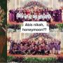 Punya Konsep Unik, Pengantin Baru Ini Bukan Honeymoon Berdua Malah Rombongan Keluarga
