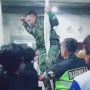 Viral Video Aksi Superhero Anggota TNI Loncat dan Hinggap di Tiang Bubarkan Keributan