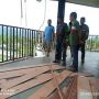 Objek Wisata Menara Songket Solsel Dirusak Tangan-tangan Jahil