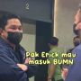 Video Kocak Wanita Blak-blakan Bilang Ingin Diterima BUMN, Erick Thohir: Tinggal Masuk Gedung BUMN Gratis