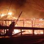 Kantor KPU Kabupaten Tana Tidung Kaltara Terbakar