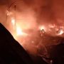 Sambaran Petir Diduga Jadi Pemicu Kebakaran Gudang Limbang Sepatu di Sukabumi