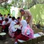 Miris, Tiga Tahun Bangunan SD N 2 Ciarus Banyumas Rusak, Murid Terpaksa Belajar Tanpa Atap, Pemkab Masih Tutup Mata