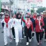 Pemkab Asahan Gelar Gerak Jalan Santai Meriahkan HUT RI ke-77