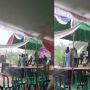 Tetap Nyanyi dan Joget Meski Ada Hujan Badai, Panggung Acara Dangdutan Ini Disambar Petir, Warganet: Azab!