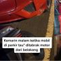 Mobil Terparkir Ditabrak Pemotor, Pemilik Minta Tanggungjawab dan Berakhir Haru