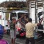 Bus vs Truk di Ngawi, Balita dan Orangtuanya Terjepit Bodi Truk