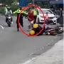 Viral Aksi Pria Jatuhkan Pemotor yang Hendak Kabur dari Razia Polisi, Bukannya Dapat Pujian tapi Malah Panen Hujatan