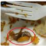 Tinggal Suapan Terakhir, Warganet Temukan Benda Mirip Bayi Tikus di Makanan