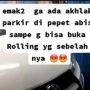 Emak-Emak Enggak Ada Akhlak, Parkir Mobil Sembarangan hingga Bikin Pemilik Toko Susah Buka Pintu