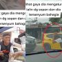 Gaya Pak Ogah Saat Atur Lalu Lintas Curi Perhatian Pengendara: Dia Santun dan Selalu Tersenyum