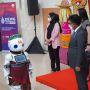Robot Uu Dipamerkan Telkomsel di Pertemuan DEWG ke-4 di Bali