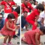 Viral! Video Balita Disuruh Orang Dewasa Joget Tak Senonoh ala ABG Citayam Fashion Week, Publik Geram