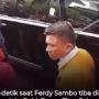 Diteriaki Oleh Wartawan, Warganet Sorot Lirikan Mata Ferdy Sambo: Punya Nyawa Banyak yang Manggil