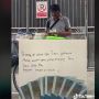 Viral Pria Misterius Sedekah ke Penjual Es Cendol dengan Cara yang Tak Biasa, Netizen: Sehat Selalu Orang Baik