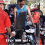Pria Ini Modifikasi Sepeda Motornya Jadi Nyeleneh, Singgung: Efek BBM Naik