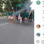 Mulai Panas, Viral Demo Tolak Kenaikan BBM di Istana Bogor, Mahasiswa Rusak Kawat Berduri Hingga Bakar Ban