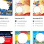 Kumpulan Link Twibbon Haornas 2022, Cocok Jadi Foto Profil WA, IG atau Facebook