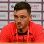 Andy Robertson Soroti Kekompakan Usai Liverpool Dibantai di Naples, Ruang Ganti Sudah Tak Harmonis?