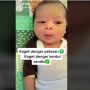 Gemas Banget! Saat Bayi Baru Lahir Kaget Ketika Dengar Bunyi Kentut Sendiri yang Nyaring