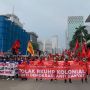 Buruh dan Mahasiswa Padati Jalan Thamrin Tuntut Harga BBM Diturunkan, Ancam Mogok dan Golput
