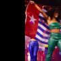 Bendera Bintang Kejora Papua Berkibar di Ajang Final Miss Nederland 2022
