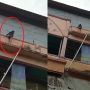 Heboh Video Dinarasikan Waria Ingin Loncat Dari Gedung, Diduga Patah Hati karena Cinta