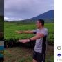 Lari Pagi di Kaki Gunung Gare Pagar Alam Sumsel, Menteri Sandiaga Uno: Masya Allah Hamparan Kebun Teh