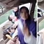 Emak-emak Ngamuk sampai Ludahi Driver Taksi Online gegara Nomor Plat Mobil Beda