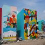 Ada Sentuhan Pasukan Oranye, Warna-warni Mural Hiasi Revitalisasi Kampung Gembira Gembrong