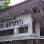 Waduh! Atap Bangunan Pasar Kertapati Palembang Ambruk