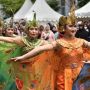 Seribu Lebih Penari Tumplek di Gedung Sate Bandung untuk Bawakan Tari Merak Kolosal