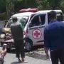Sudah Bunyikan Sirene, Ambulans Jenazah dari Ponorogo Ditabrak Bus Sugeng Rahayu di Madiun