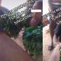 Video Haru Bocil Memelas Tukar Daun Singkong dengan Mi Instan, Aksi Pria Bercelana Loreng Tuai Simpati