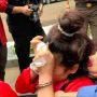 Resmi Tersangka Kasus Korupsi, Wanita Emas Hasnaeni Menjerit Histeris usai Diborgol dan Naik Kursi Roda