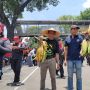 Demo di Patung Kuda, Petani dari Pandeglang Bawa Pisang Tuntut Hak Tanah