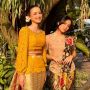 Sama-sama Berjuluk Calon Ipar Idaman, Intip Gaya Fuji dan Sarah Menzel di Acara Tedak Sinten Ameena