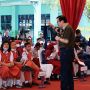 Momen saat Menkumham Yasonna Mengajar tentang Kekayaan Intelektual di Sekolah