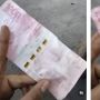 Tega! Pedagang Mie Ayam Dibayar Pakai 100.000-an Palsu, Uang Luntur Tak Berbentuk Saat Kena Air Cucian