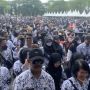 Ribuan Guru Unjuk Rasa di Balai Kota Samarinda, Tolak Insentif Dihapus