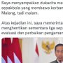 Jokowi Perintahkan Aktivitas Sepak Bola Dihentikan, Netizen Sarankan Soroti Polisi