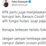 Sindir KPK Bermain Politik Praktis, Mantan Jubir KPK Banjir Nyinyiran Warganet