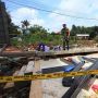 Tembok MTSN 19 Jakarta Roboh Akibat Banjir yang Tewaskan 3 Siswa Dipasang Garis Polisi