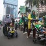 Peringatan Hari Celebral Palsy Sedunia di CFD Jakarta