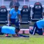 Momen Pelatih Malaysia Terpeleset Akibat Selebrasi Heboh Lawan Timnas Indonesia U-17