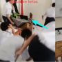 "Pak Turun Pak" Cosplay Jadi Cicak, Tingkah Pak Guru Lihat Hewan Ini Bikin Siswanya Ngakak