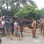 Bus Prima Abadi Ditabrak Kereta Api di Perlintasan Lahat Sumsel, 24 Penumpang Terpental